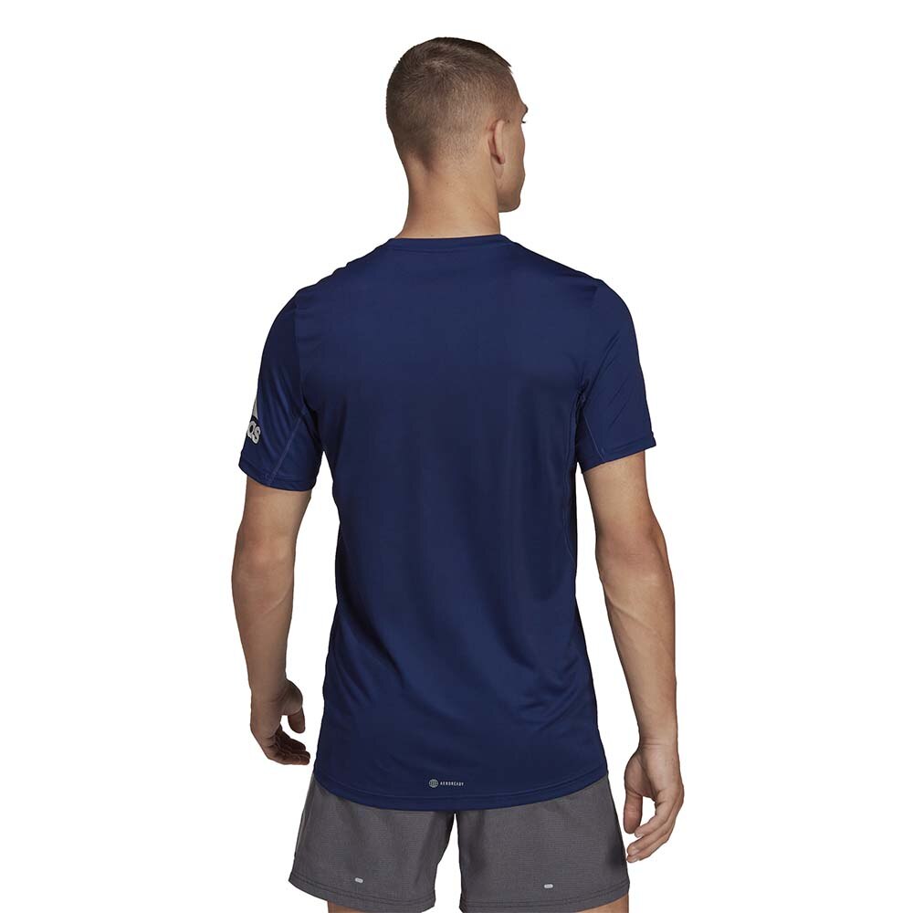 Adidas Run It Kortermet Trøye Herre Mørk Blå
