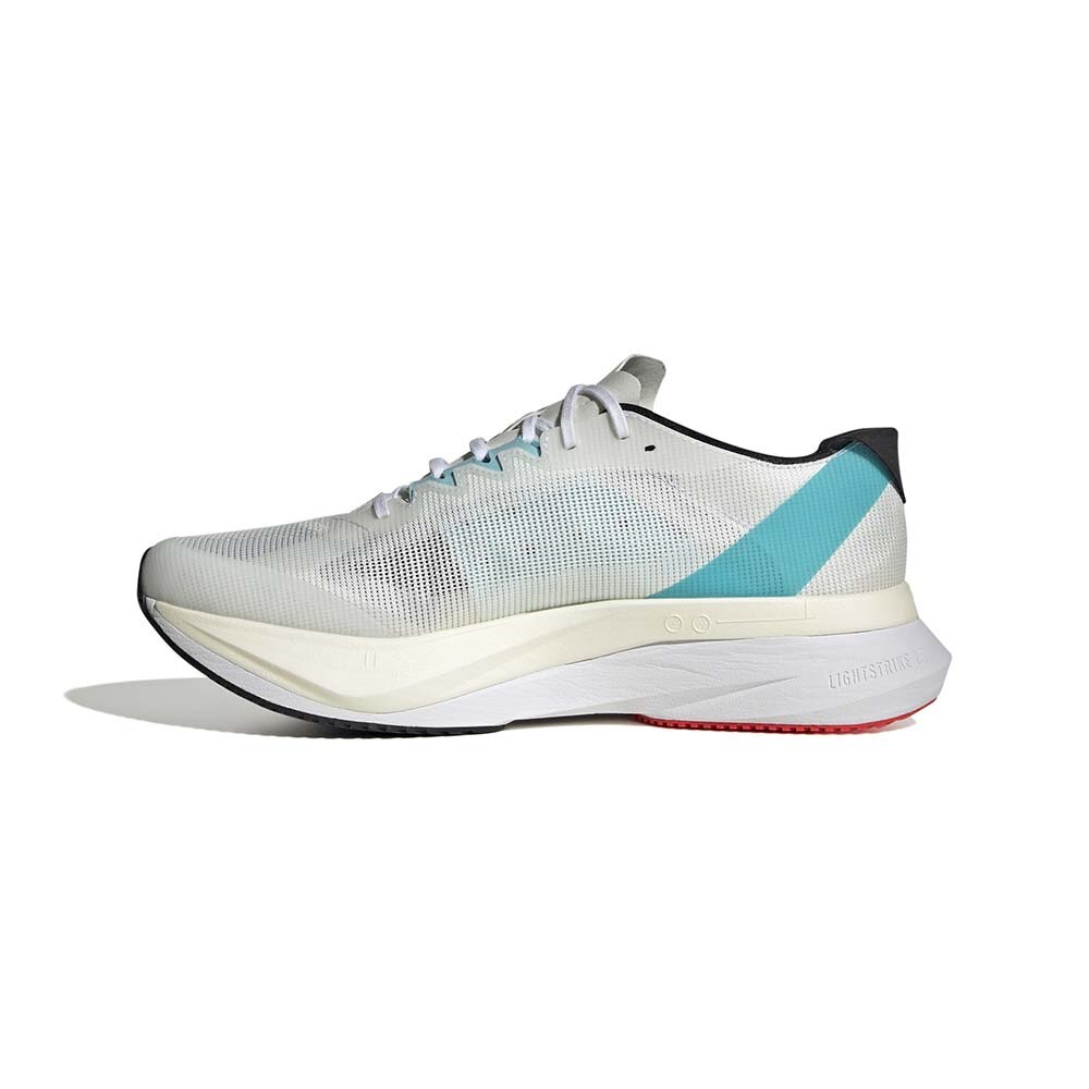 Adidas Adizero Boston 12 Joggesko Herre Hvit/Sort/Turkis