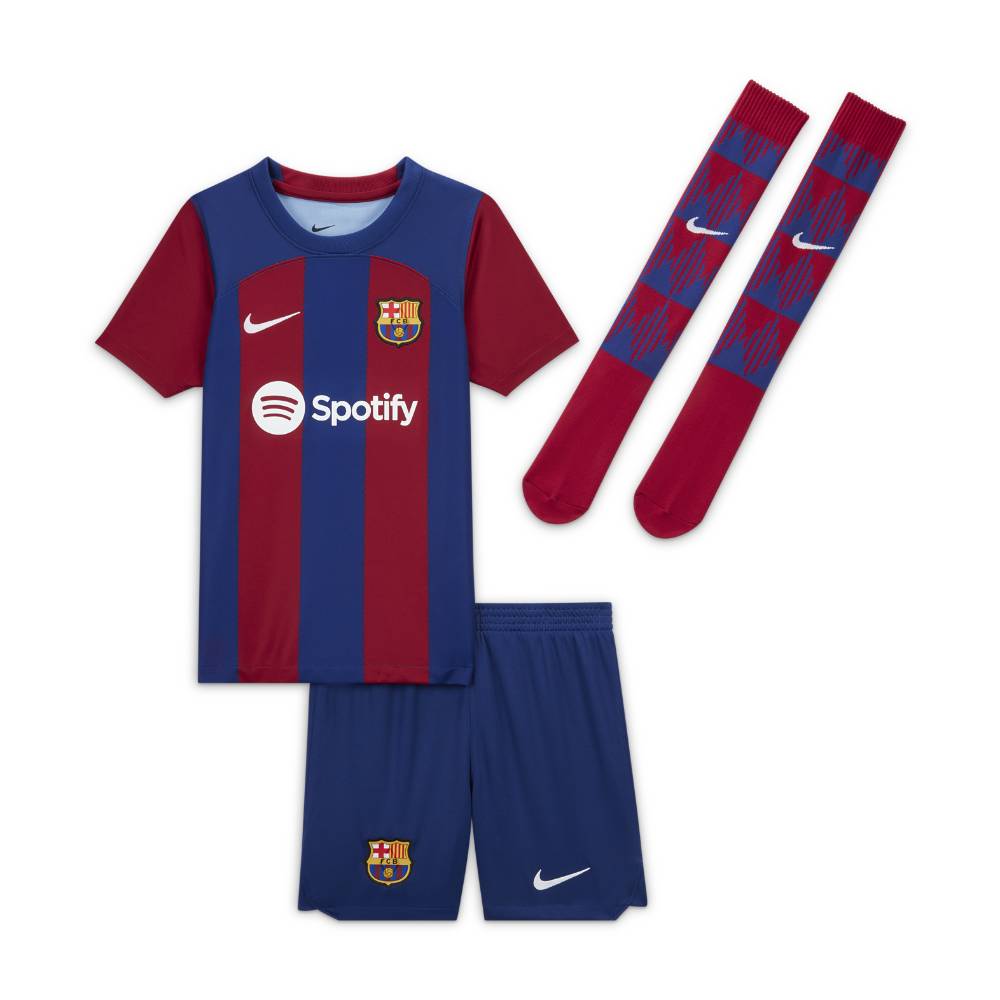 Nike FC Barcelona Draktsett 23/24 Hjemme Barn