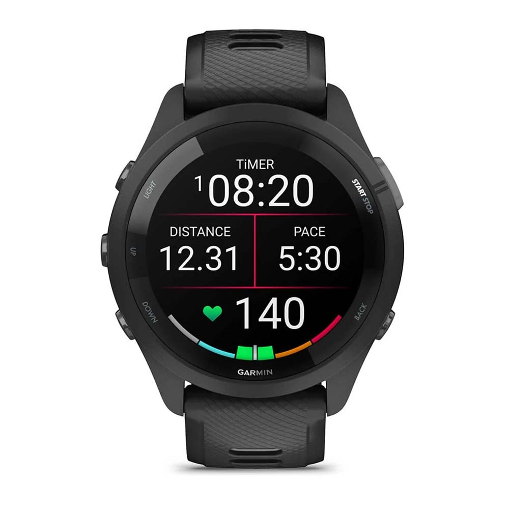 Garmin Forerunner 265 WiFi GPS Pulsklokke Sort