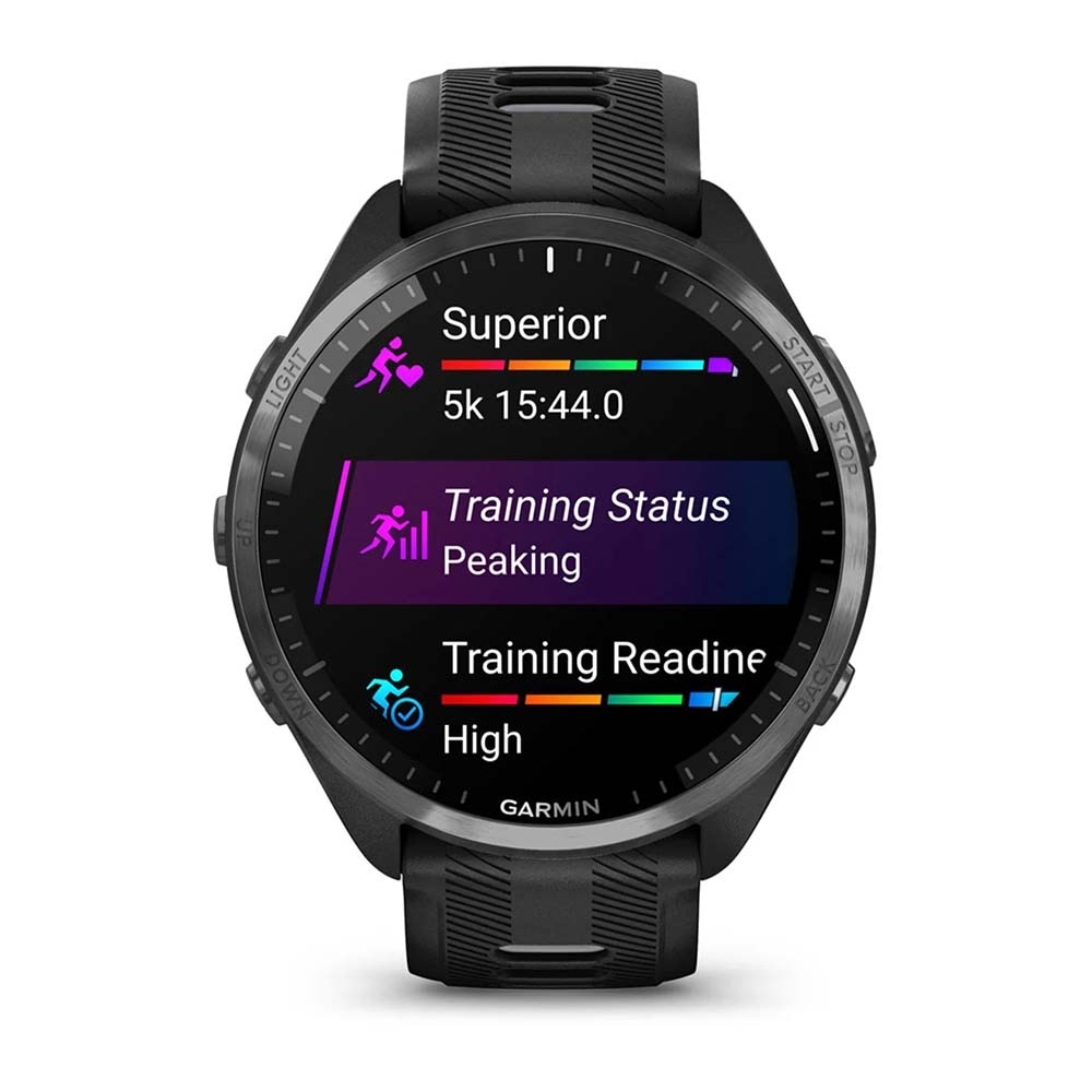 Garmin Forerunner 965 GPS Pulsklokke Sort