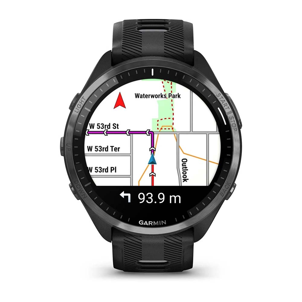 Garmin Forerunner 965 GPS Pulsklokke Sort