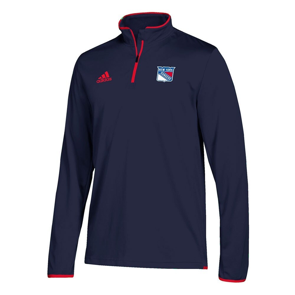 Adidas NHL Genser 1/4 zip New York Rangers