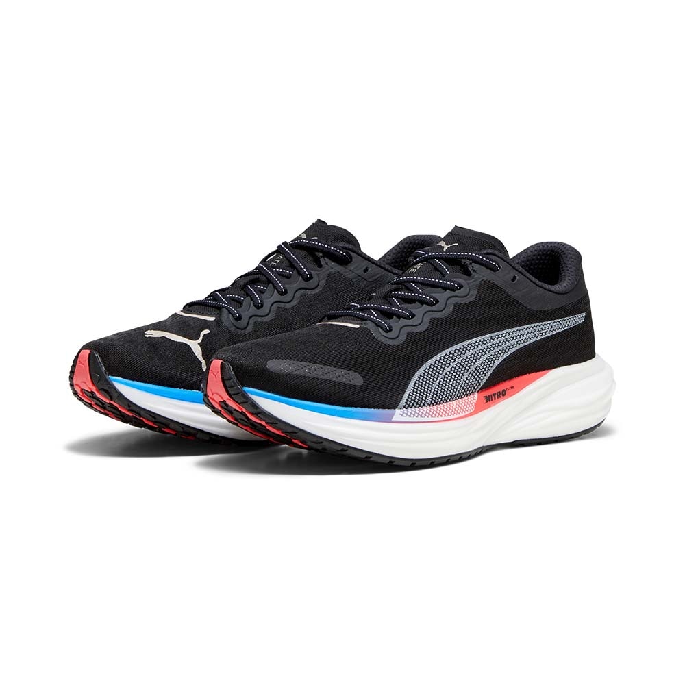 Puma Deviate Nitro 2 Joggesko Herre Sort/Hvit