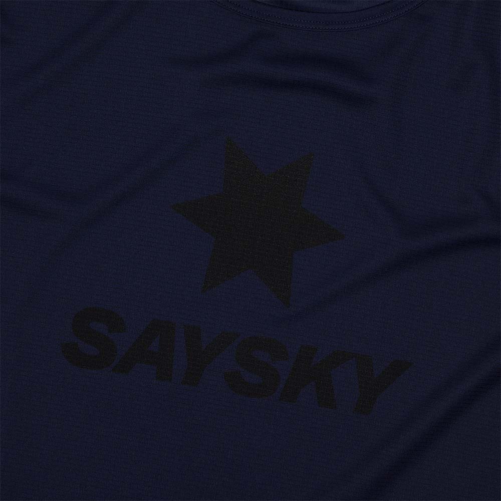 Saysky Logo Flow Kortermet Trøye Herre Mørk Blå