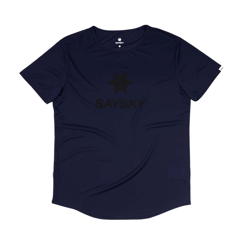 Saysky Logo Flow Kortermet Trøye Herre Mørk Blå