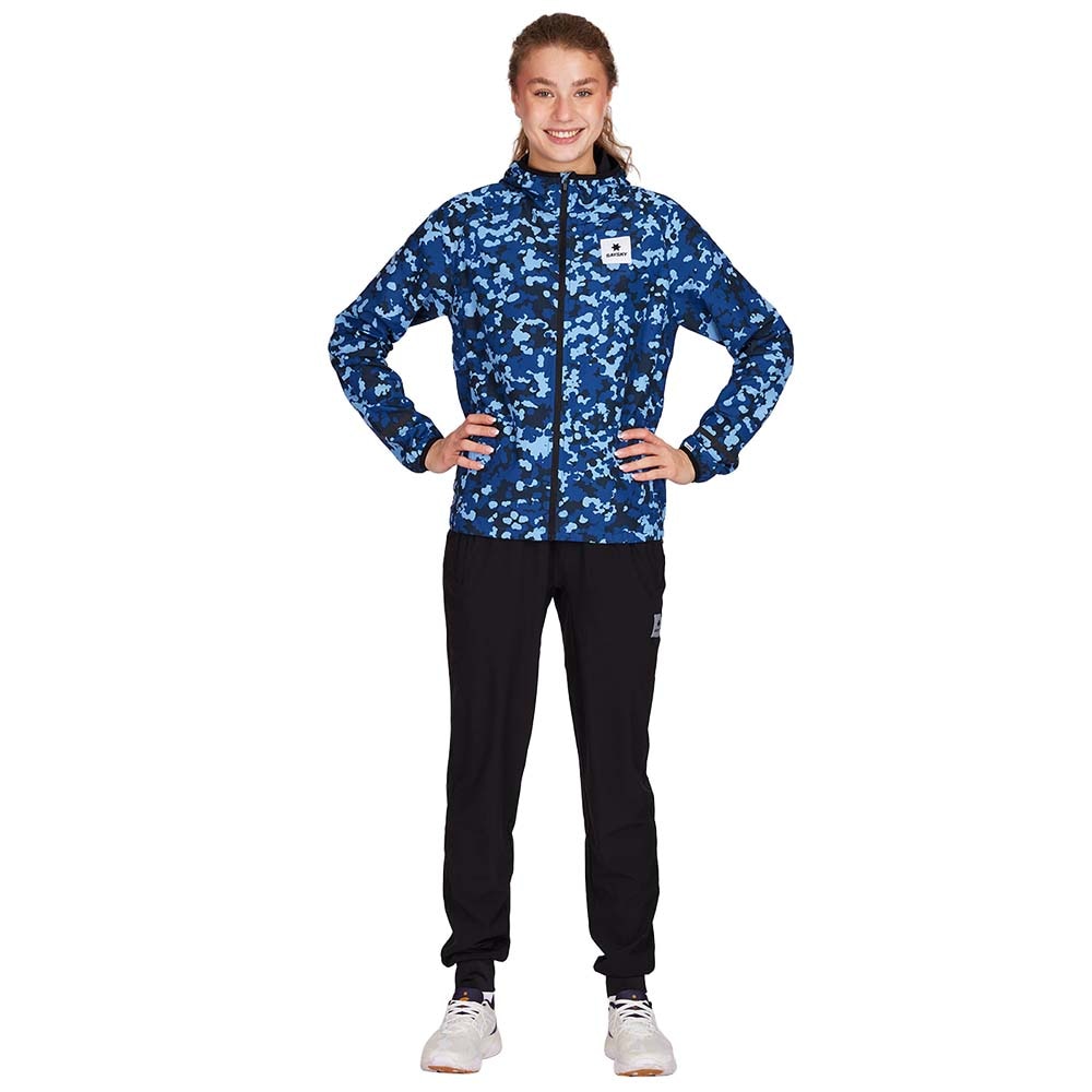 Saysky Camo Pace Løpejakke Unisex Blå/Sort