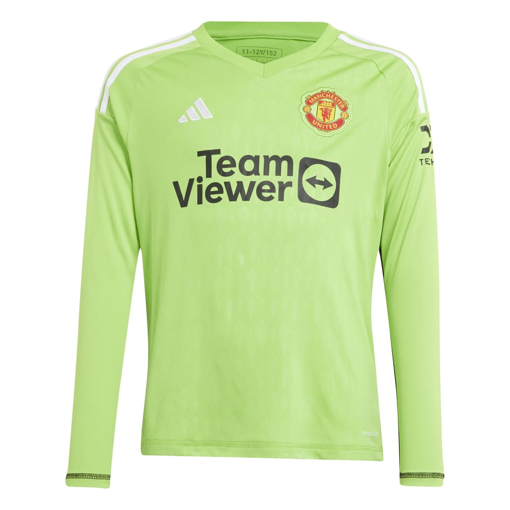 Adidas Manchester United Keeperdrakt 23/24 Hjemme Barn