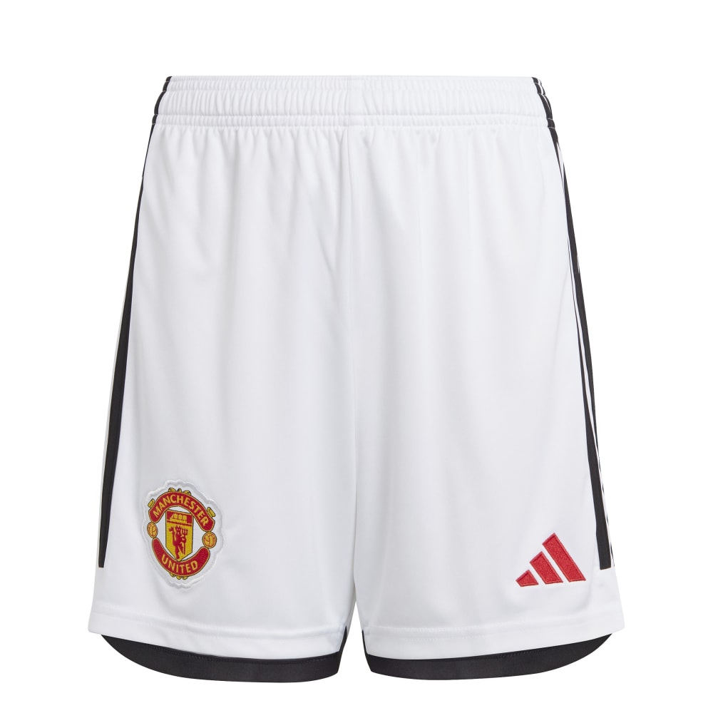 Adidas Manchester United Fotballshorts 23/24 Hjemme Barn