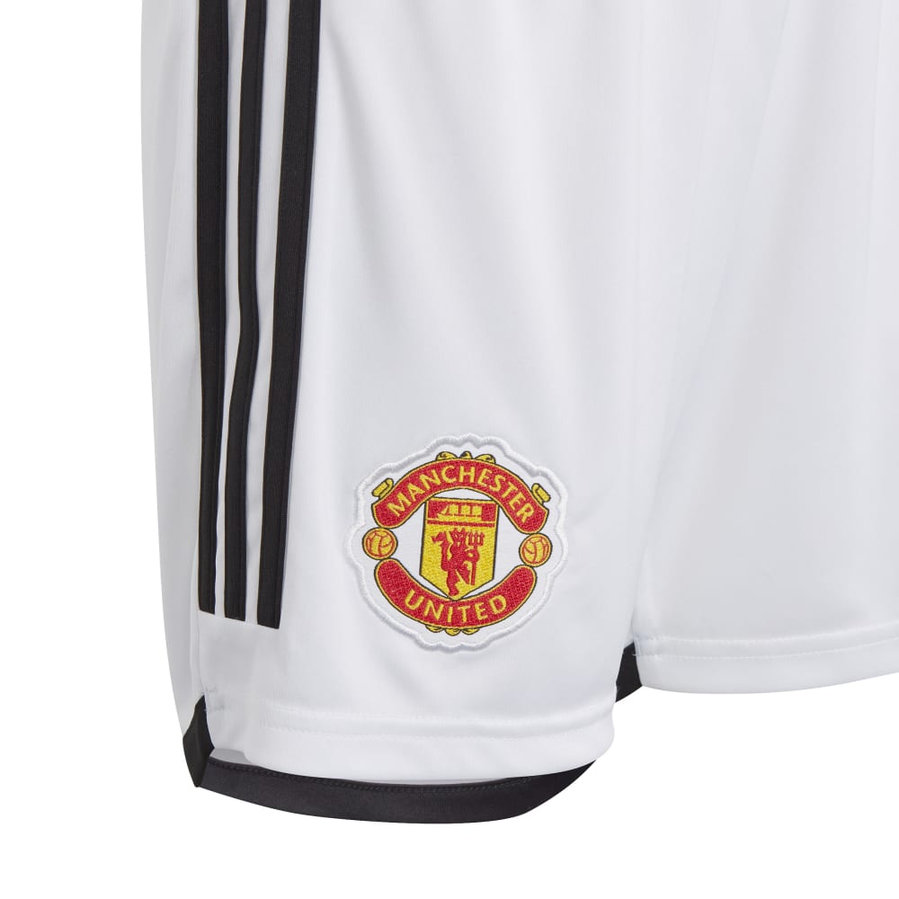 Adidas Manchester United Fotballshorts 23/24 Hjemme Barn