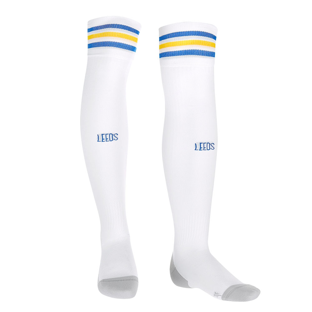 Adidas Leeds United Fotballstrømper 23/24 Hjemme