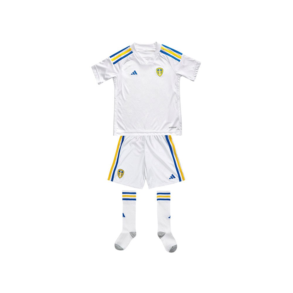 Adidas Leeds United Draktsettt 23/24 Hjemme Barn