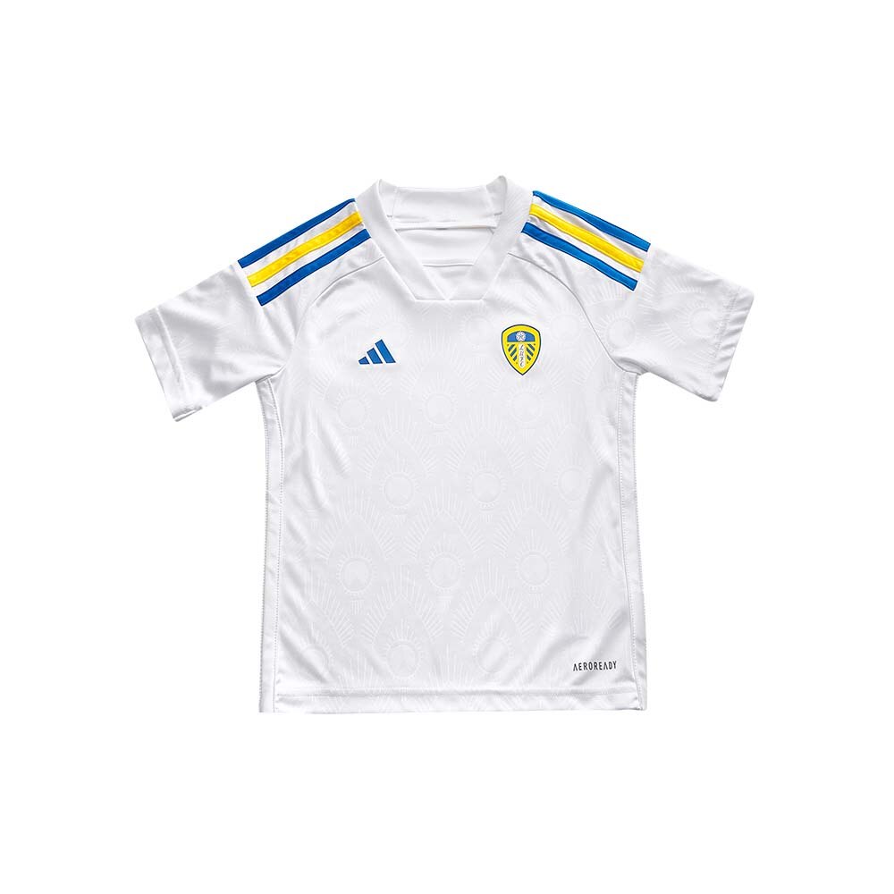 Adidas Leeds United Draktsett 23/24 Hjemme Barn