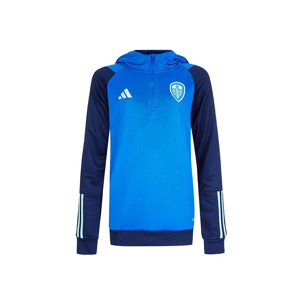 Adidas Leeds United Hoodie Treningsgenser Barn