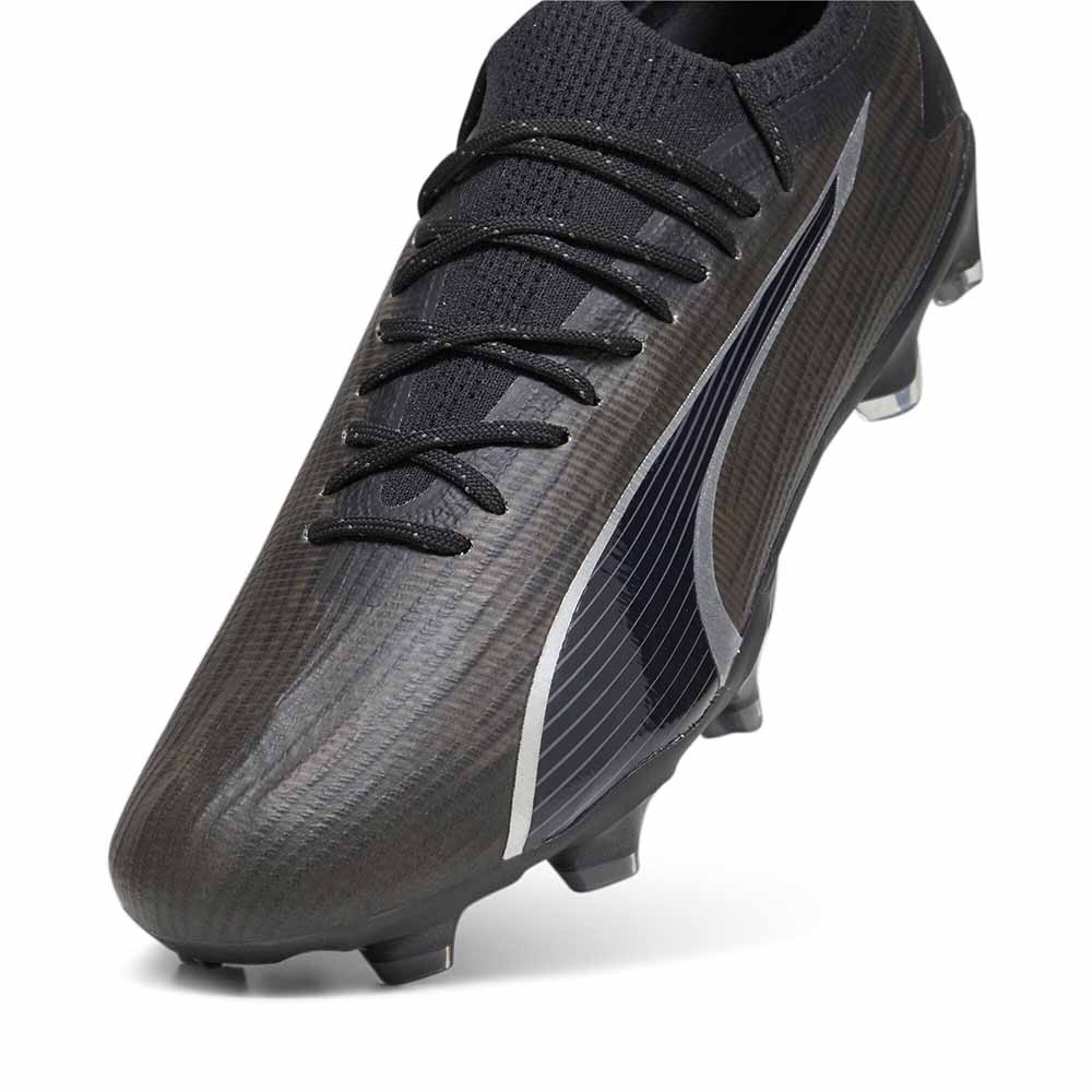 Puma Ultra Ultimate FG/AG Fotballsko Eclipse Sort/Sølv