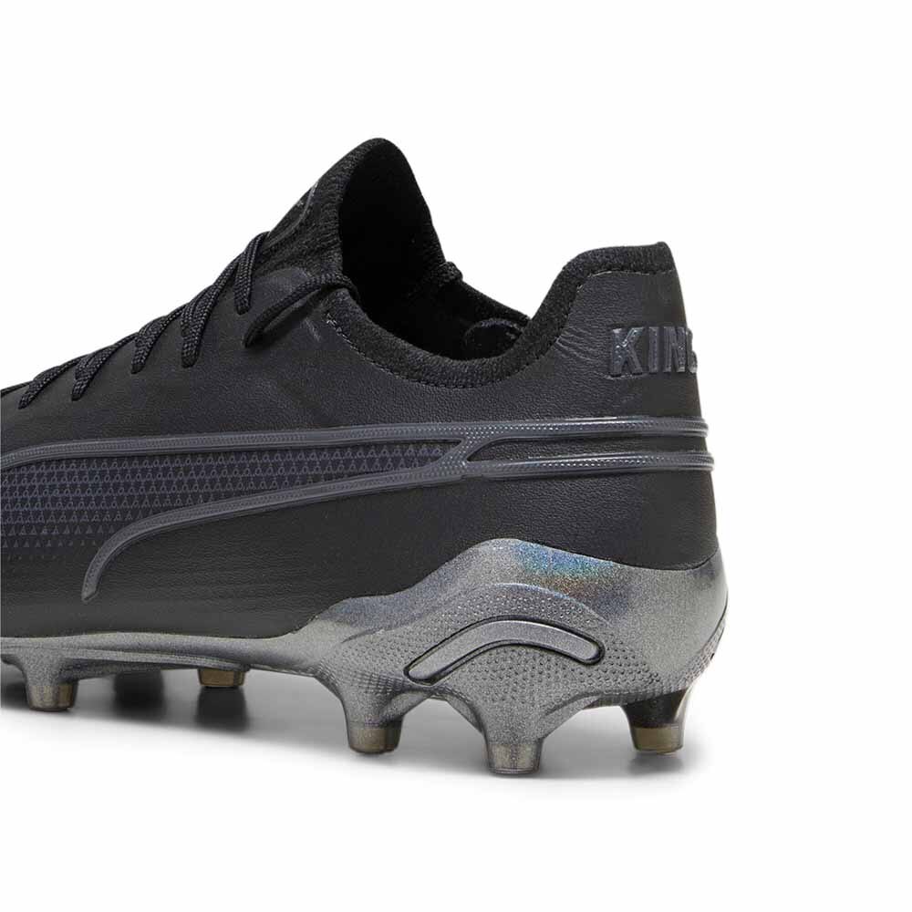 Puma King Ultimate FG/AG Fotballsko Sort/Sort Eclipse
