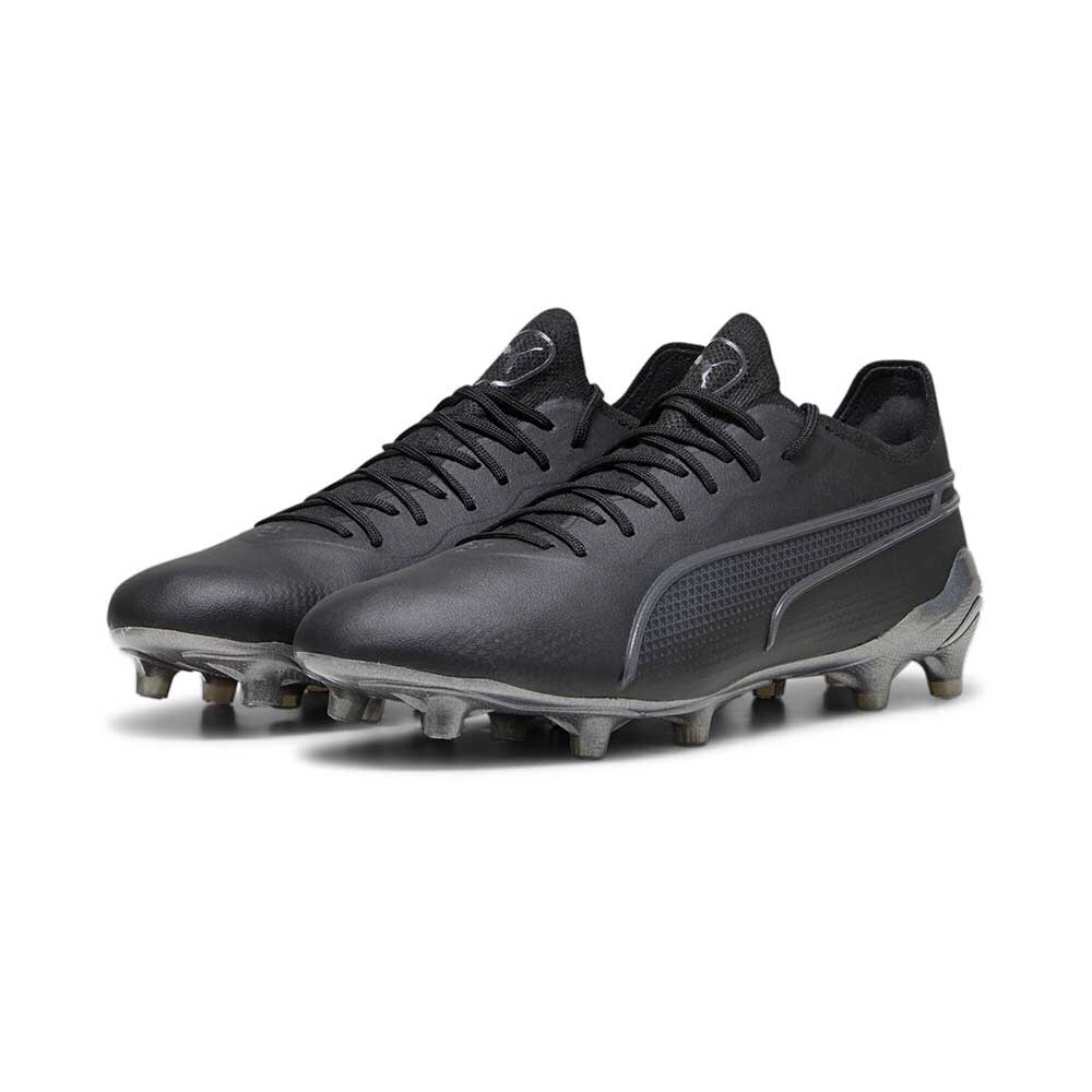 Puma King Ultimate FG/AG Fotballsko Sort/Sort Eclipse