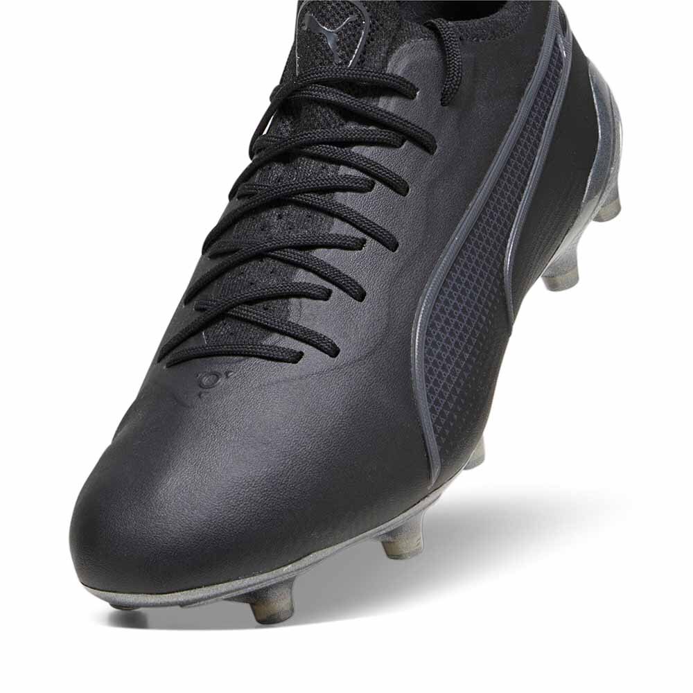 Puma King Ultimate FG/AG Fotballsko Sort/Sort Eclipse
