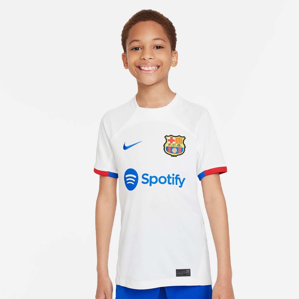 Nike FC Barcelona Fotballdrakt 23/24 Borte Barn