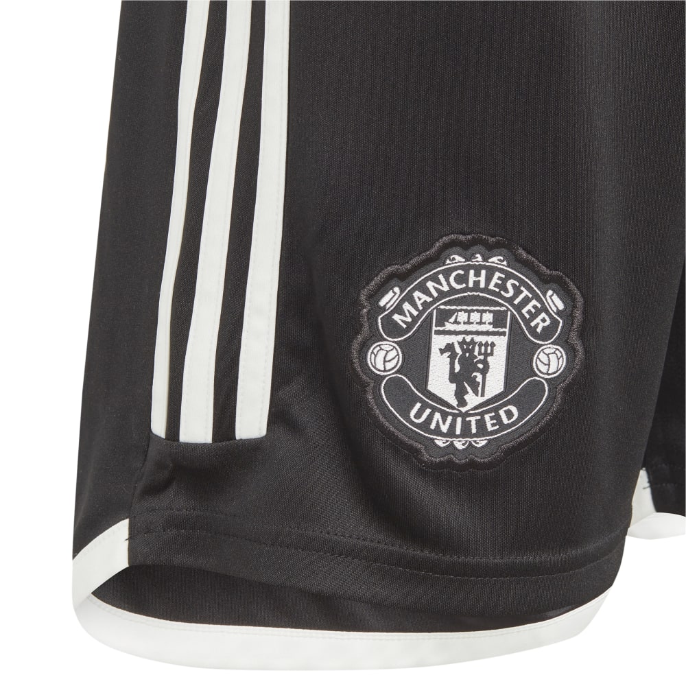 Adidas Manchester United Fotballshorts 23/24 Borte Barn