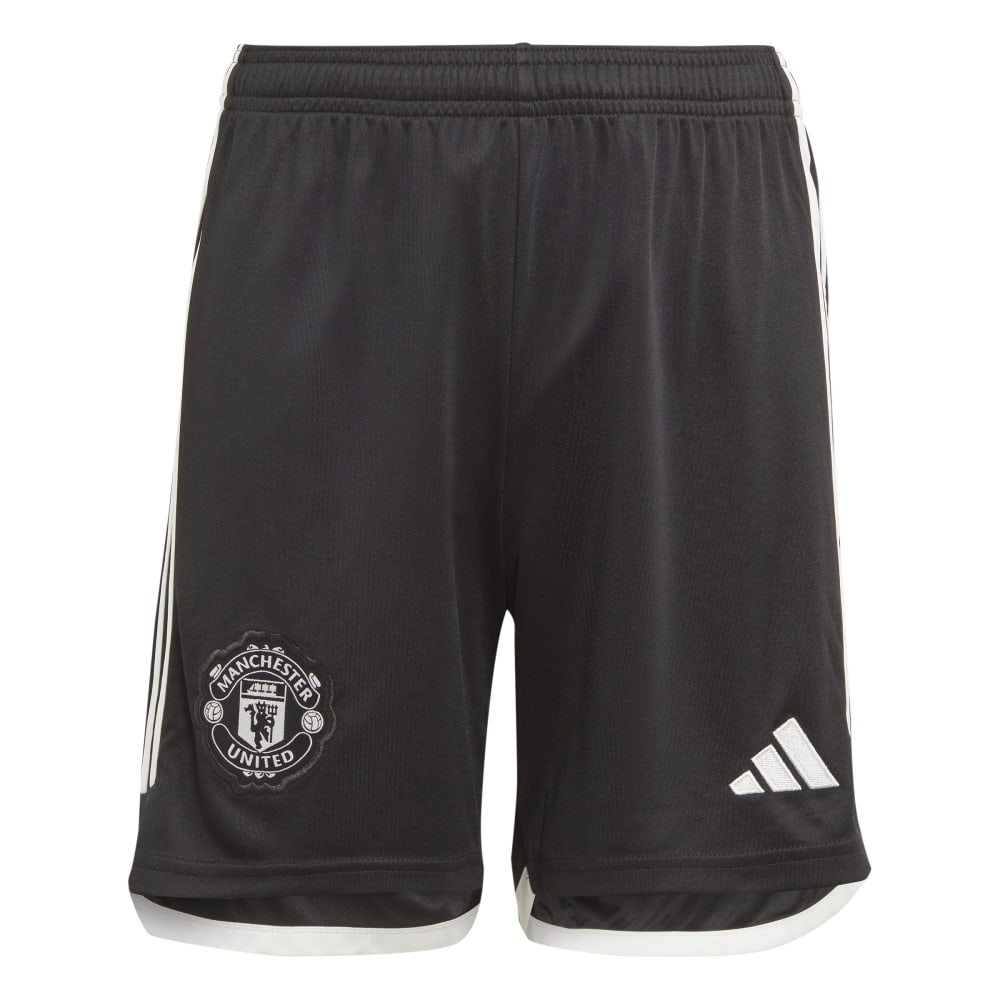 Adidas Manchester United Fotballshorts 23/24 Borte Barn