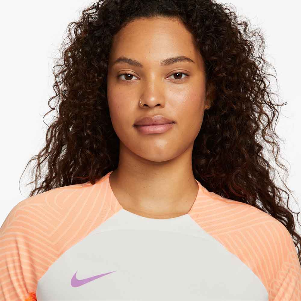Nike Strike Treningstrøye Dame Hvit/Oransje