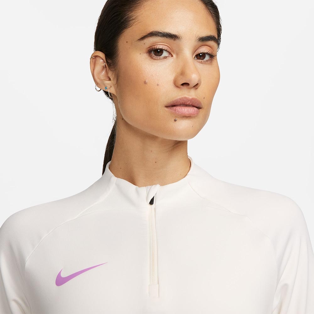 Nike Strike Treningsgenser Dame Hvit/Oransje
