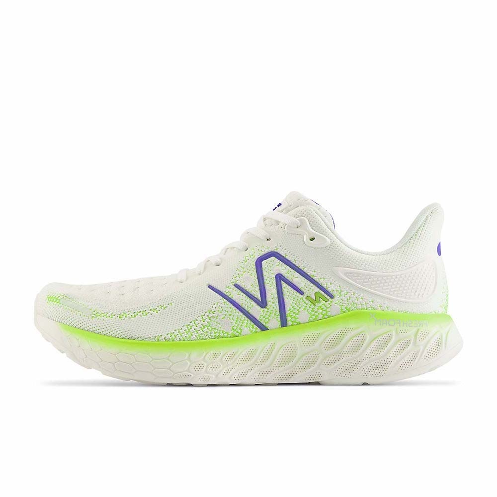 New Balance Fresh Foam 1080 v12 Joggesko Herre Hvit/Grønn