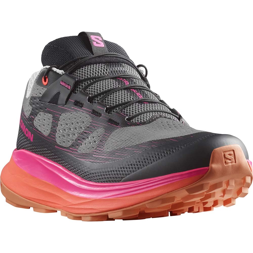 Salomon Ultra Glide 2 Joggesko Dame Grå/Rosa