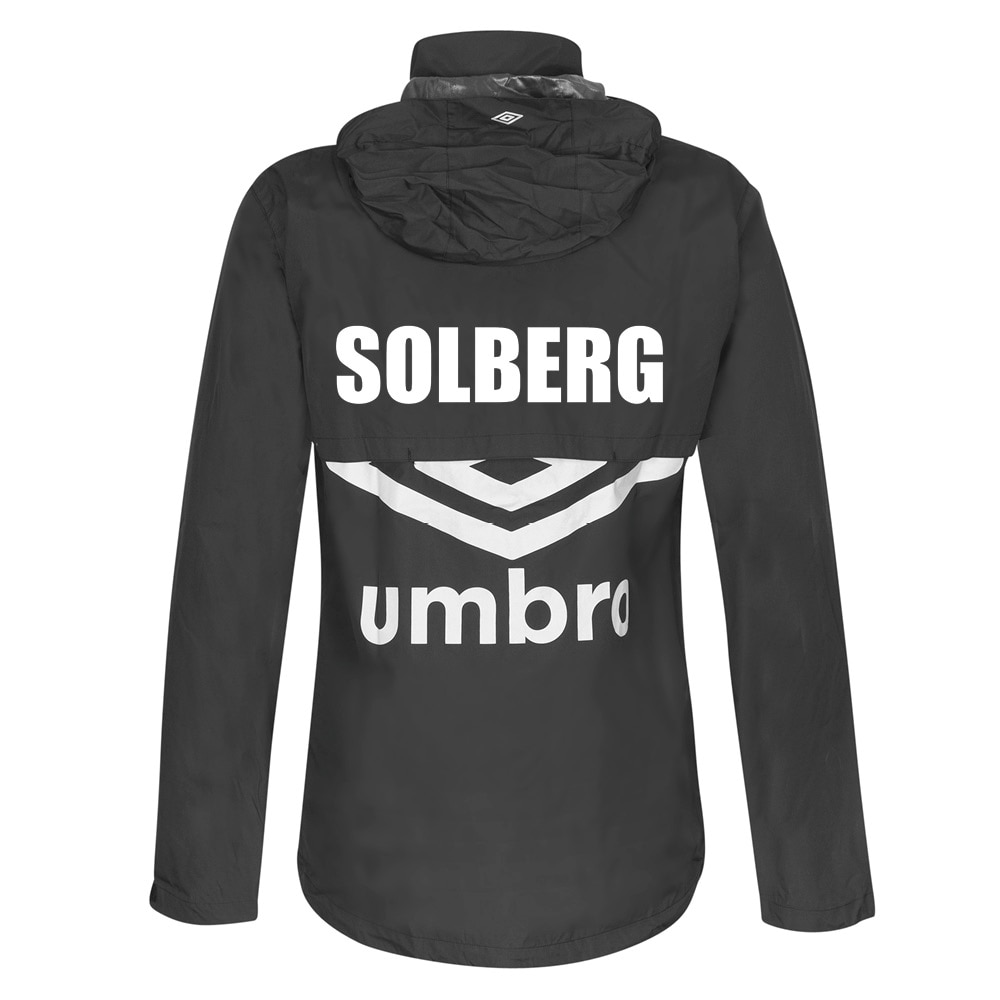 Umbro Solberg SK Regnjakke Sort