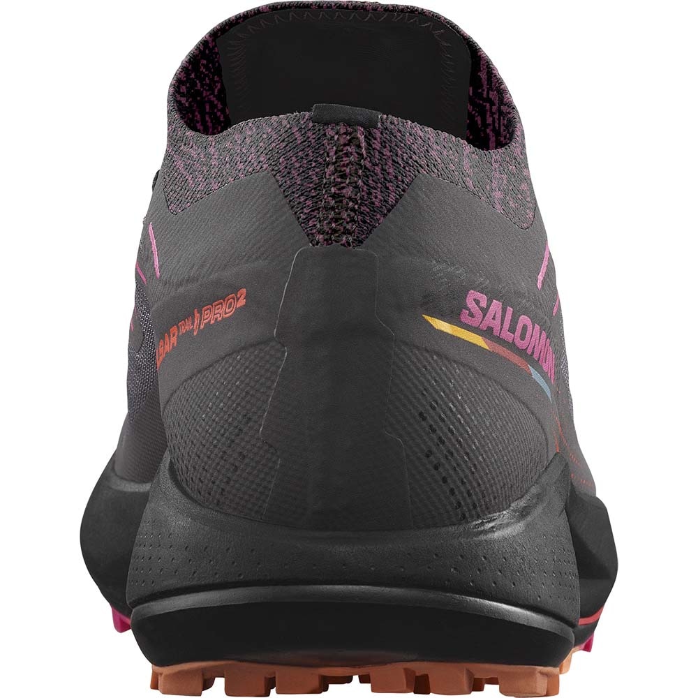 Salomon Pulsar Trail Pro 2 Joggesko Herre Grå/Rosa