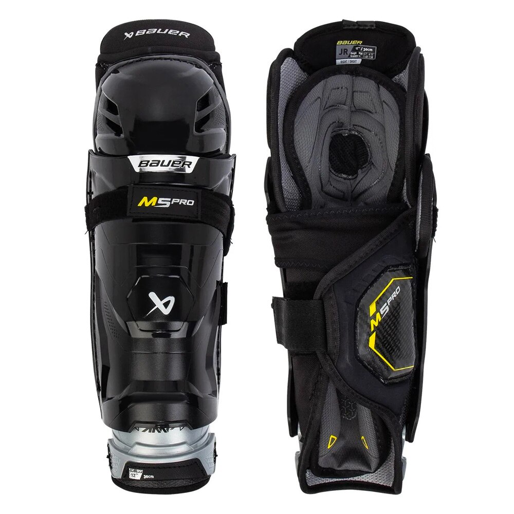 Bauer Supreme M5 PRO Junior Hockey Leggskinn