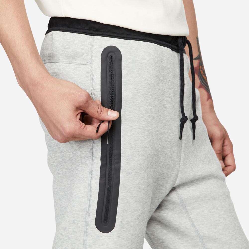 Nike NSW Tech Fleece Fritidsbukse Grå/Sort