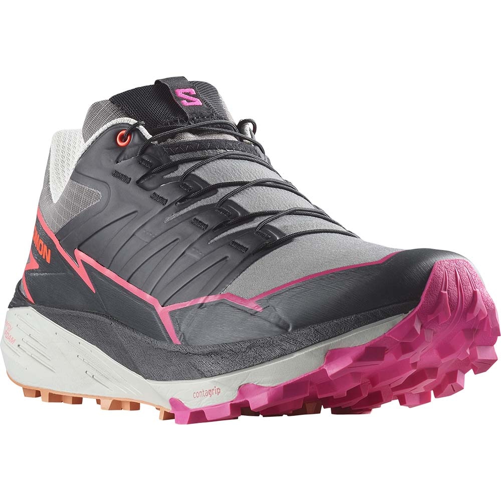 Salomon Thundercross Joggesko Herre Grå/Rosa