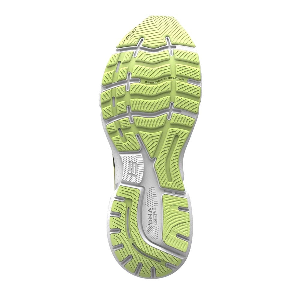 Brooks Ghost 15 Joggesko Dame Sort/Grønn