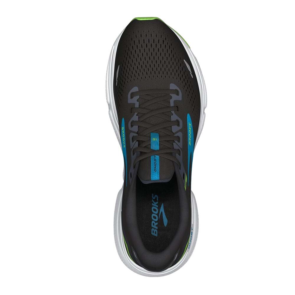 Brooks Ghost 15 Joggesko Herre Sort/Blå