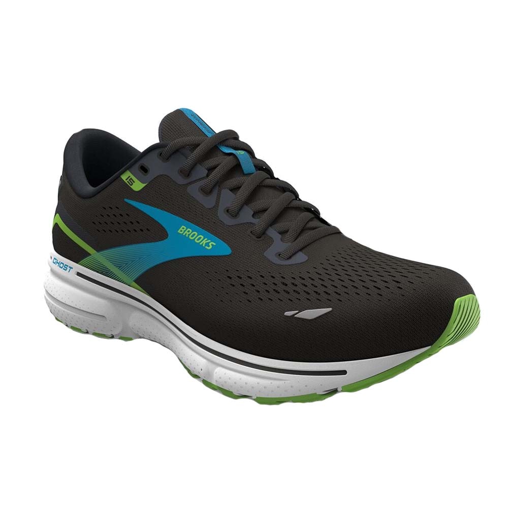 Brooks Ghost 15 Joggesko Herre Sort/Blå