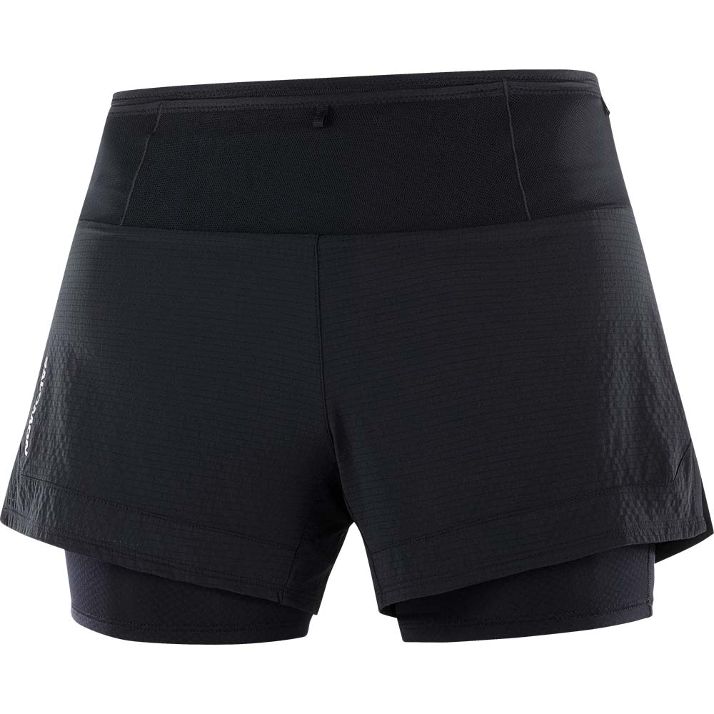 Salomon Sense Aero 2in1 Løpeshorts Dame Sort