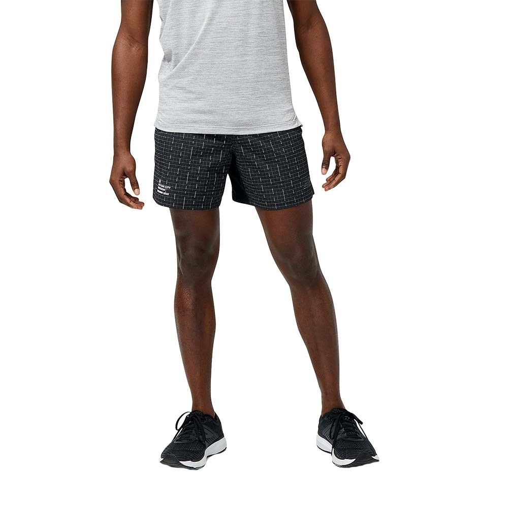 New Balance Luminous 6in Løpeshorts Herre Sort