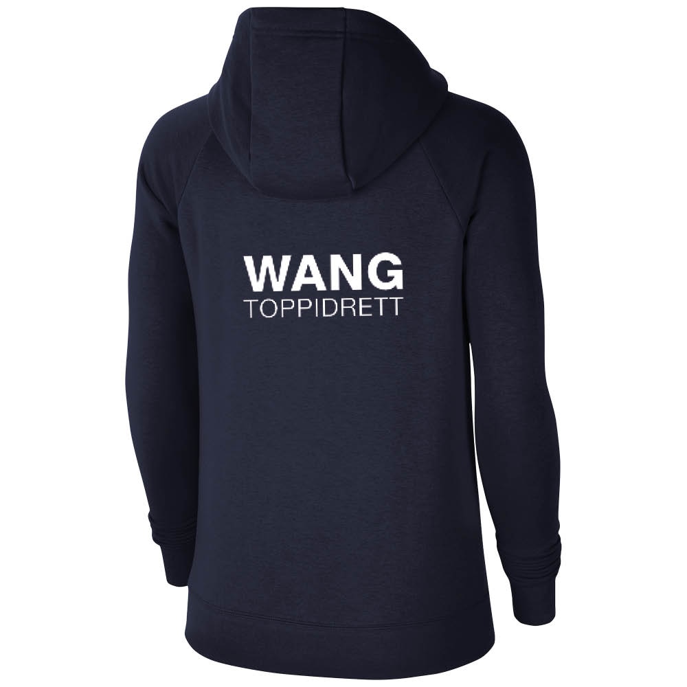 Nike WANG Toppidrett Hettegenser Dame Marine