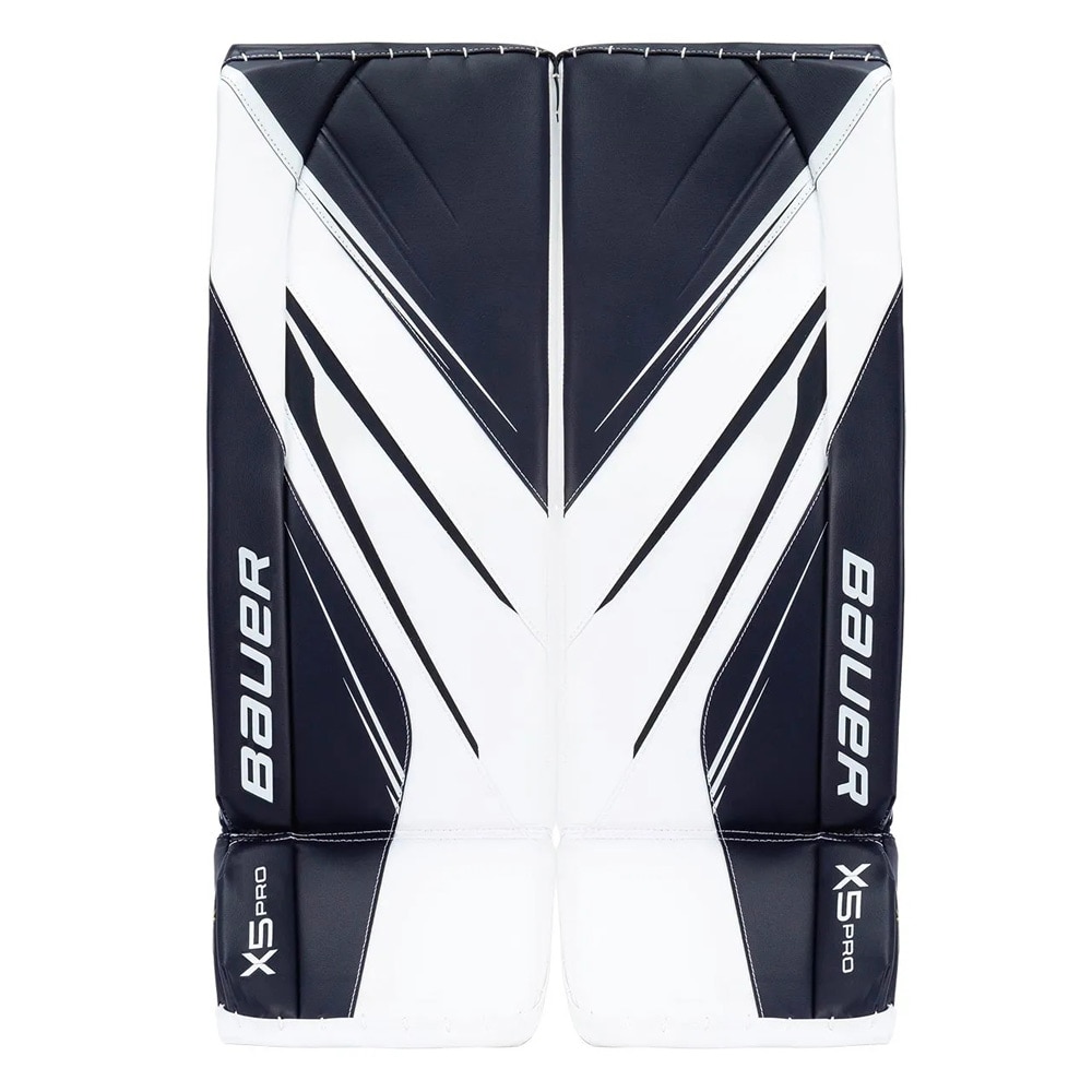 Bauer Vapor X5 PRO Int. Keeperskinn Hvit/Marine