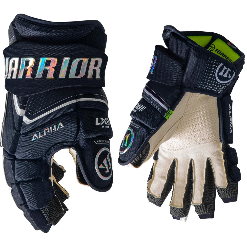 Warrior Alpha LX2 PRO Junior Hockeyhanske Marine