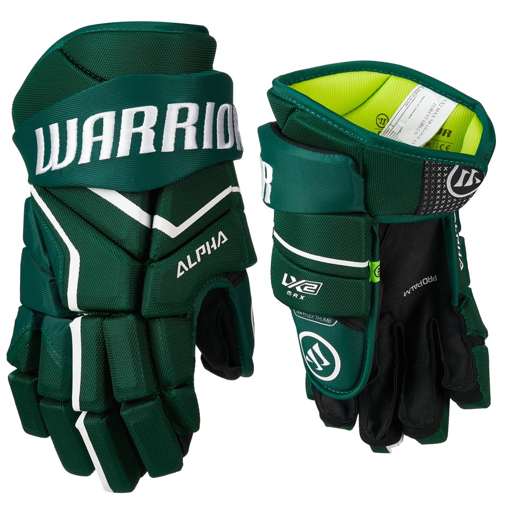 Warrior Alpha LX2 Max Hockeyhanske Grønn