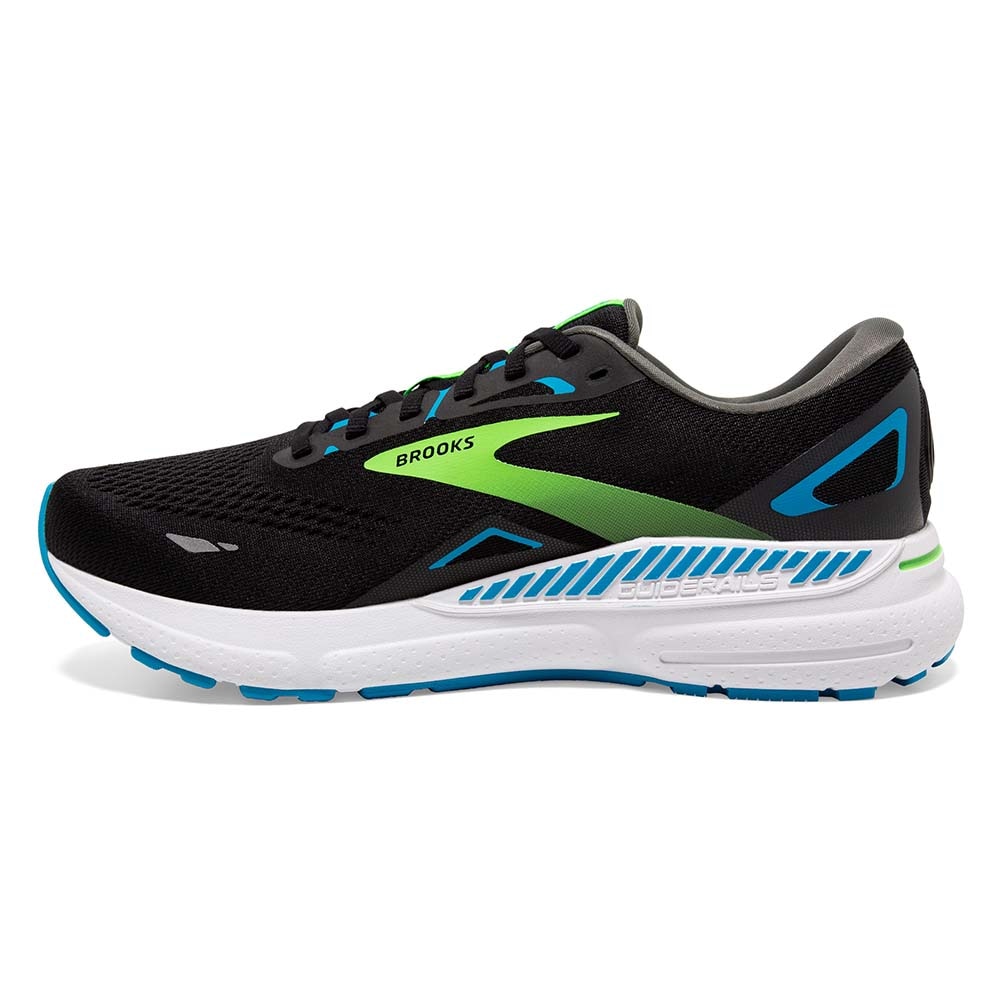 Brooks Adrenaline GTS 23 Joggesko Herre Sort/Grønn/Blå