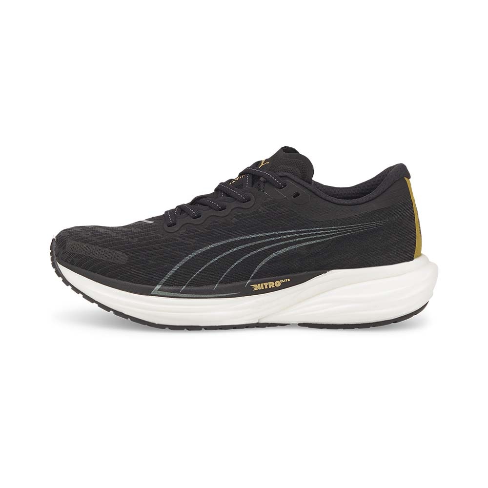 Puma Deviate Nitro 2 Joggesko Dame Sort/Hvit