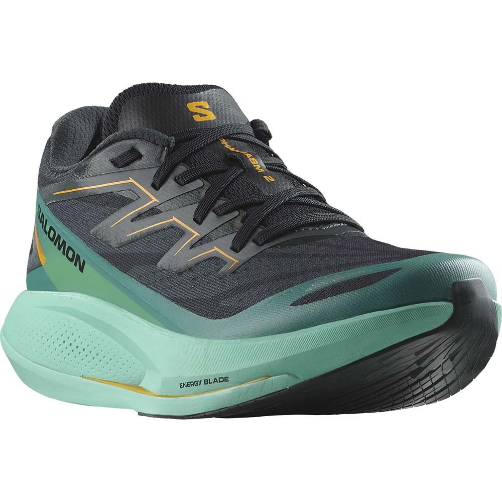 Salomon Phantasm 2 Joggesko Dame Sort/Turkis