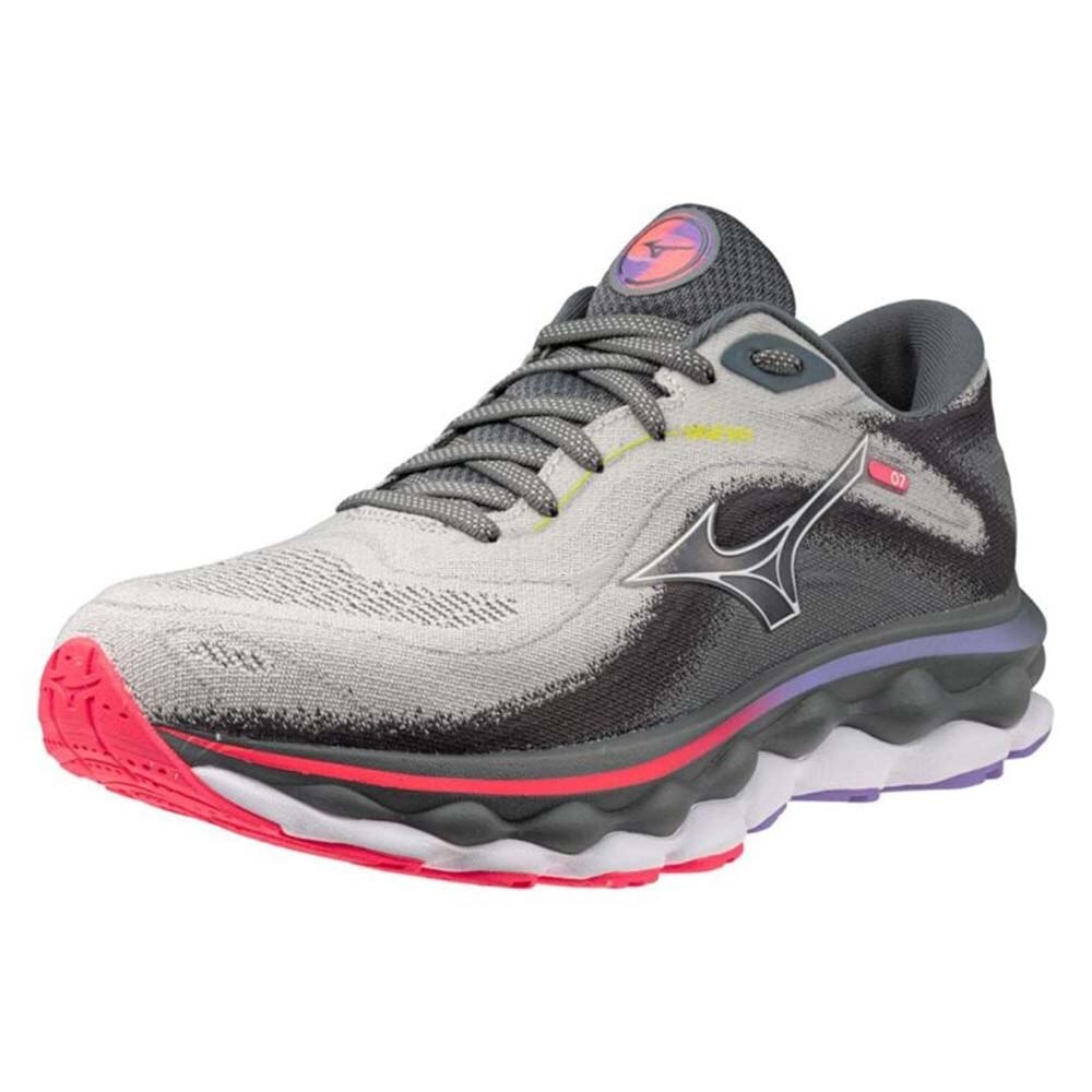 Mizuno Wave Sky 7 Joggesko Dame Grå