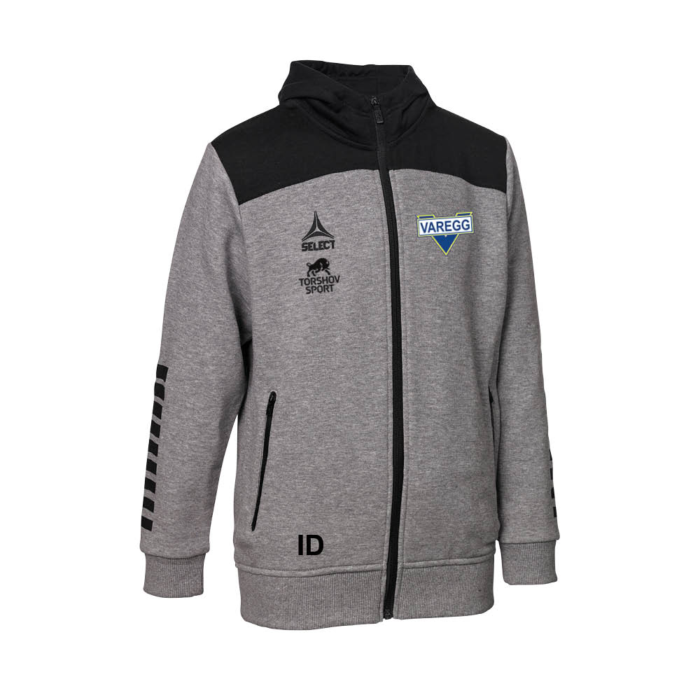 Select Varegg Fotball Full-Zip Hettegenser Barn