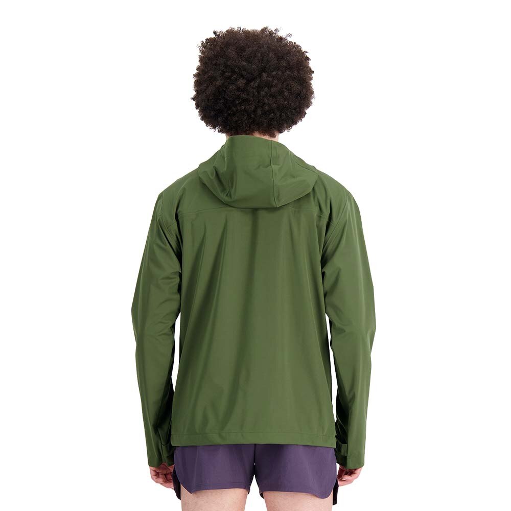 New Balance AT Waterproof Jakke Herre Grønn