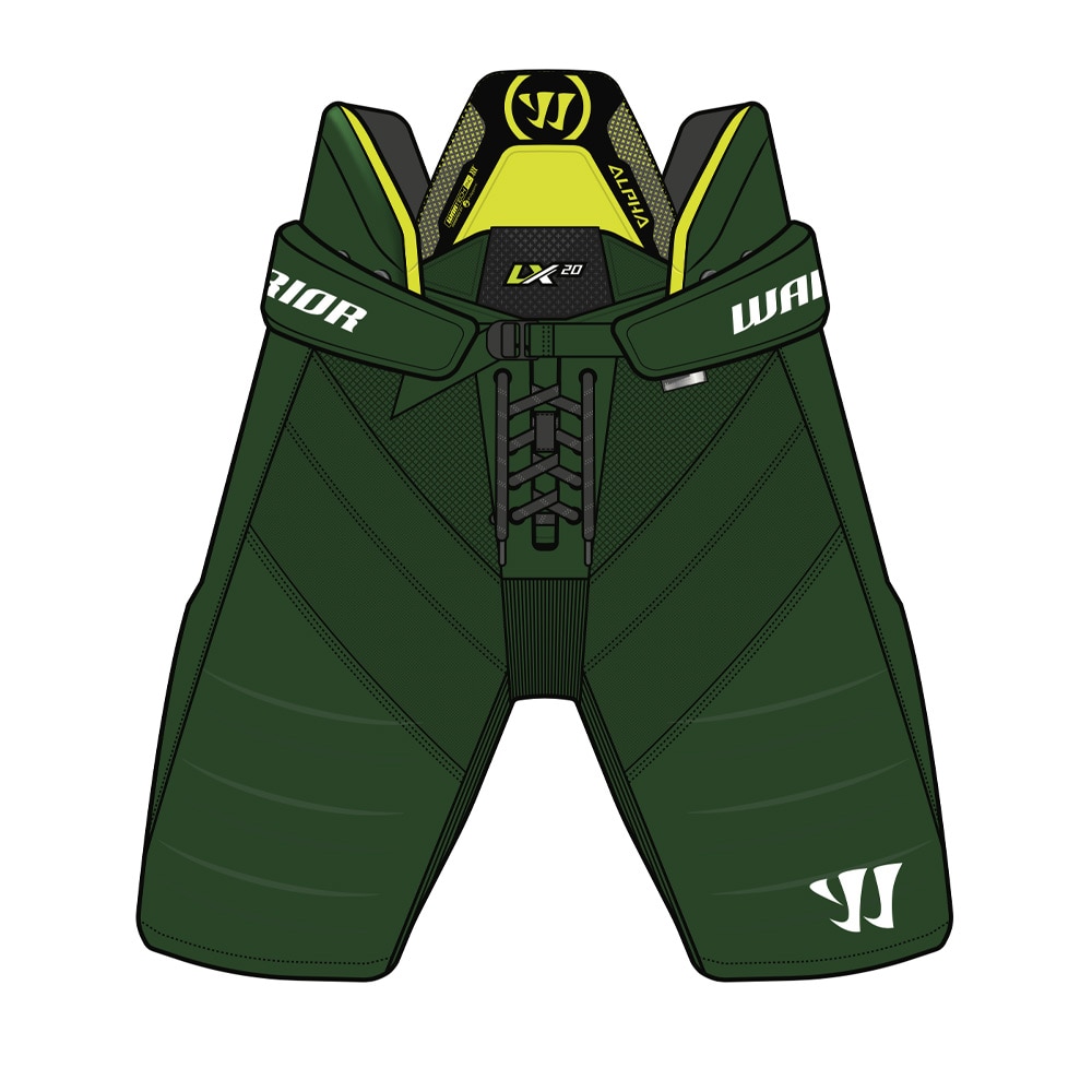 Warrior Alpha LX 20 Custom Hockeybukse Grønn